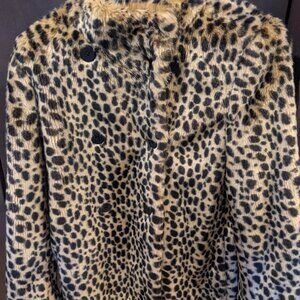 J Crew (crewcuts) leopard print jacket--size 14